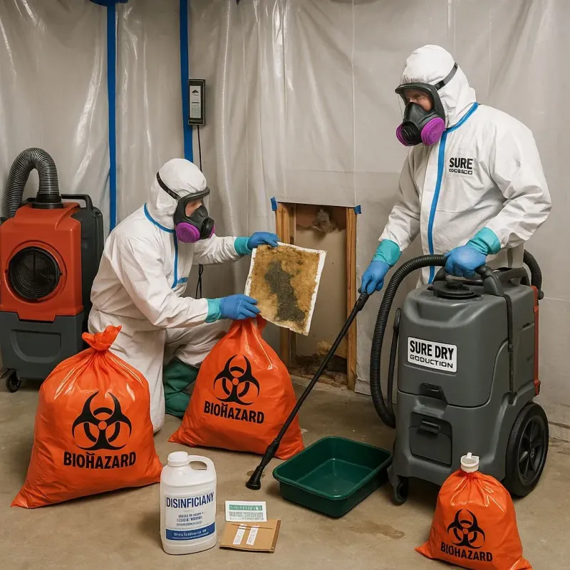 Contaminated Water Handling Protocols process in Wexford County, MI